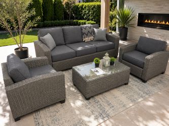 The Mirage 5 Seat Patio Furniture Extra Large Set *New*