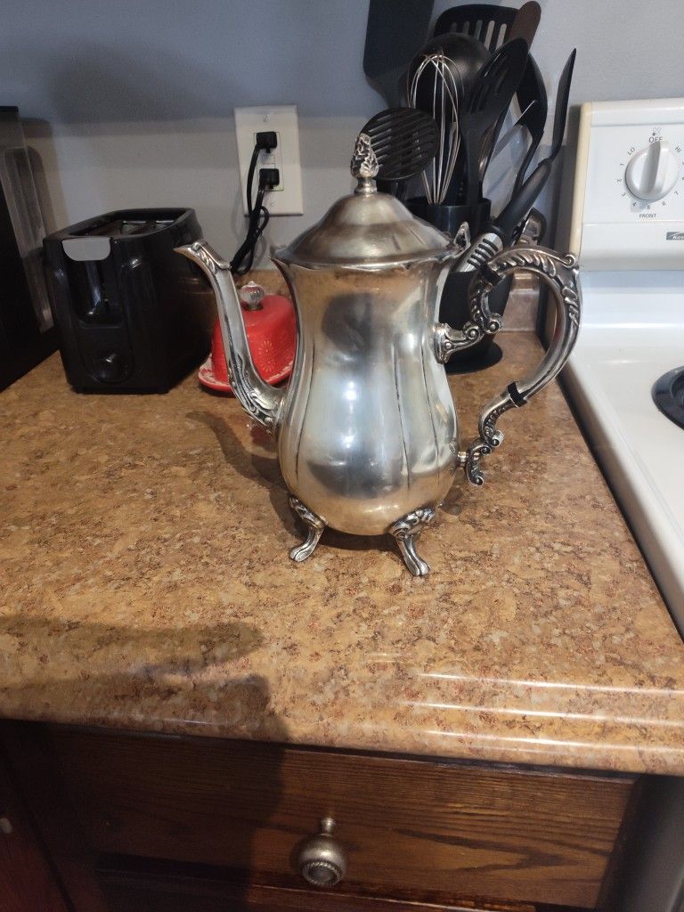 Leonard Silver Plate Tea Pot