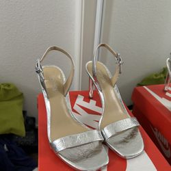 Silver Michael Kors High Heels