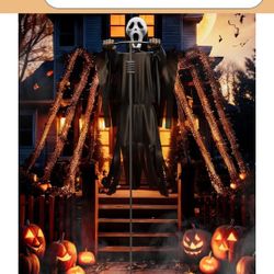 Halloween ghost face