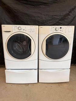 Kenmore washer and gas dryer