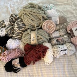 Lot Of New/Used Yarn