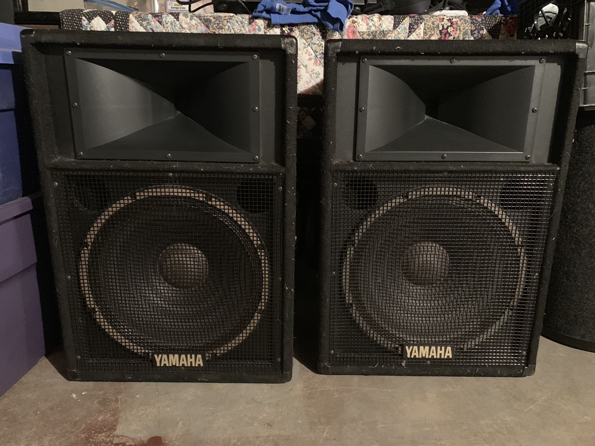 Yamaha DJ speakers