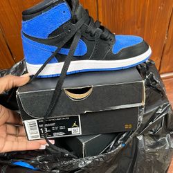 Jordan Retro 1 Royal Blue 