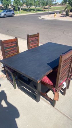 Table with chairs
