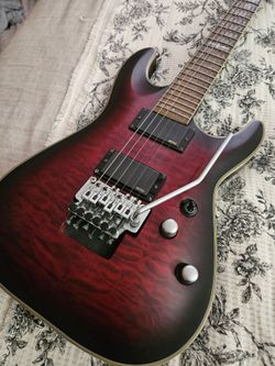 Schecter Electric Guitar - C1 FR Platinum