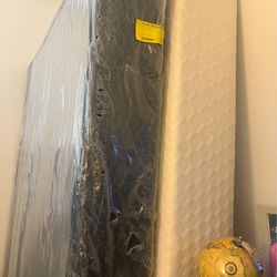 Full size bed and frame