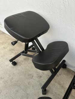 2 Ergonomic Office Kneeling Chair, Height Adjustable Stool with Thick Foam Cushions