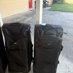 3 Full Size Suitcases