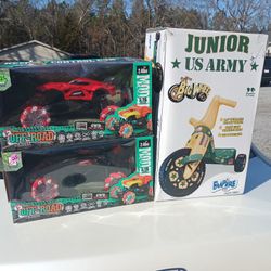 Bluetooth Remote Controls And Junior Big Wheelys