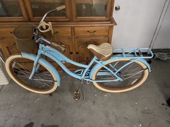 Huffy Nel Lusso Women s Cruiser Bike Sky Blue 26 inch for Sale