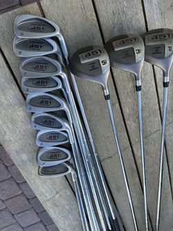 Golf Club Set Men’s Foremost Model 451 Oversized Club set Plus a Bag 