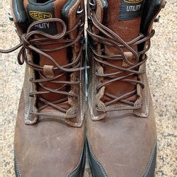 Keen MEN'S UTILITY BOOTS WATERPROOF AND COMPOSITE TOE SIZE 17EE