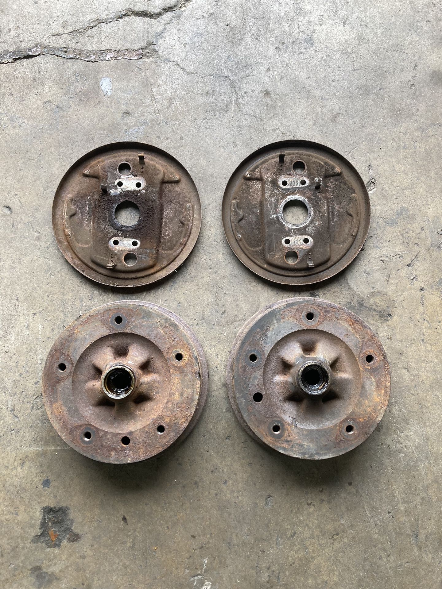 64-67 VW Bus Front Brake Parts