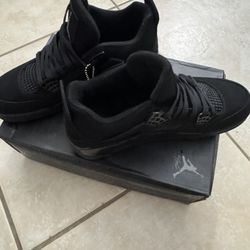Air Jordan 4 Retro Gs Black Cat
