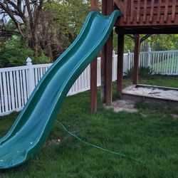 Heavy Duty 7 Foot Deck Height Sliding Board 