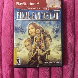 PS2 Final Fantasy XII
