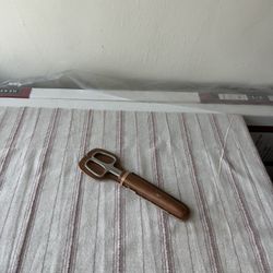 Mid-Century Vintage Scissors In Leather Case