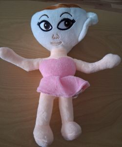 New Cappuccina Ballerina Toy, Italian Brainrot Funny Plush Toy Stuffed Animal for Playtime & Snuggling, Gift for All Ages