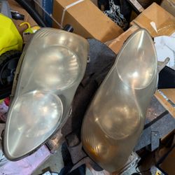 2003 Toyota Corolla Headlights With Bulbs 