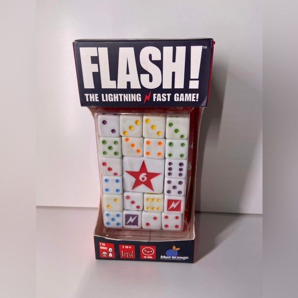 FLASH! The Lightning Fast Dice Game Blue Orange Games 