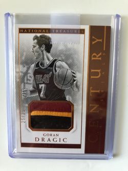 “Goran Dragic” jersey patch card