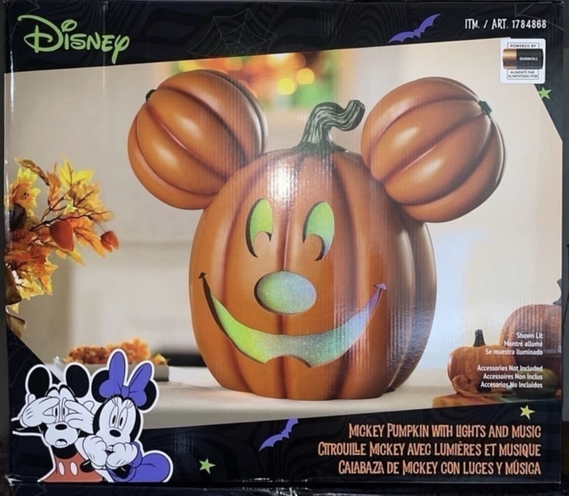 Halloween Mickey Pumpkin