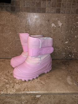 Stride rite girls snow boots size 9