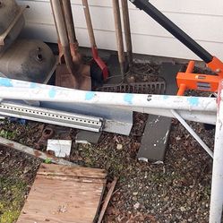 Sturdy industrial saw horses