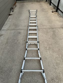 Escalera 🪜 De Aluminio De 17 Pies