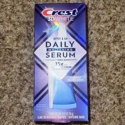 Crest 3DWhite Daily Whitening Serum Advanced Enamel White 0.63 Oz (18 G)