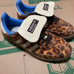 Adidas Sambas Leopard Print