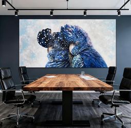 Parrot wall Art 29×58 Inch