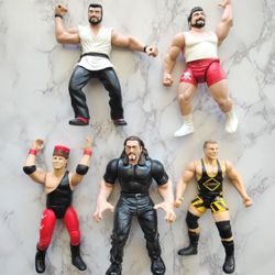 Vintage WWF Wrestling Action Figures From The '90s WOULD TRADE*
