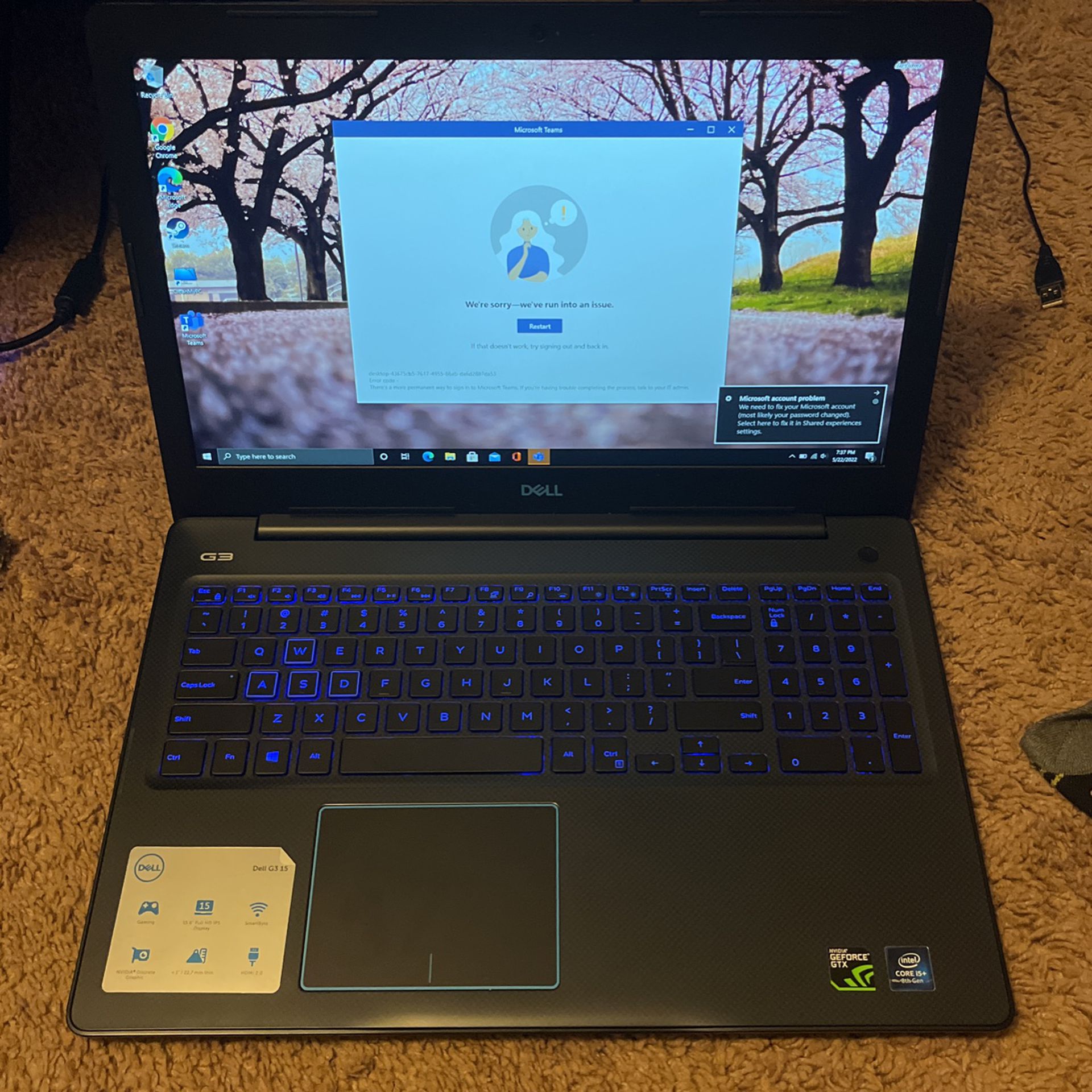 Dell G13 15 LabTop