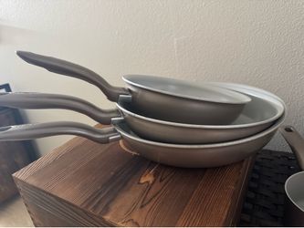 T-fal Initiatives Ceramic Non Stick Cookware Set