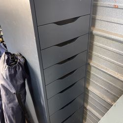 Ikea Tall Alex Drawers 