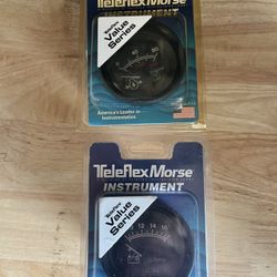 TeleflexMorse Amp Meter And Oil Pressure Gauges 