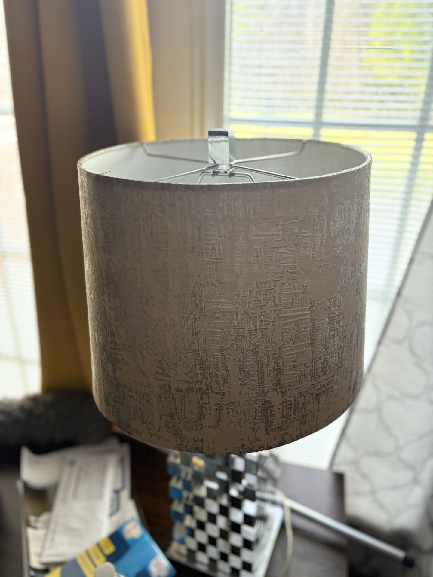 Silver lamp