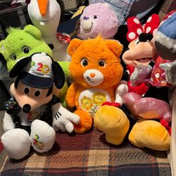 New Disney Plush One For 5 Or AllFor30 