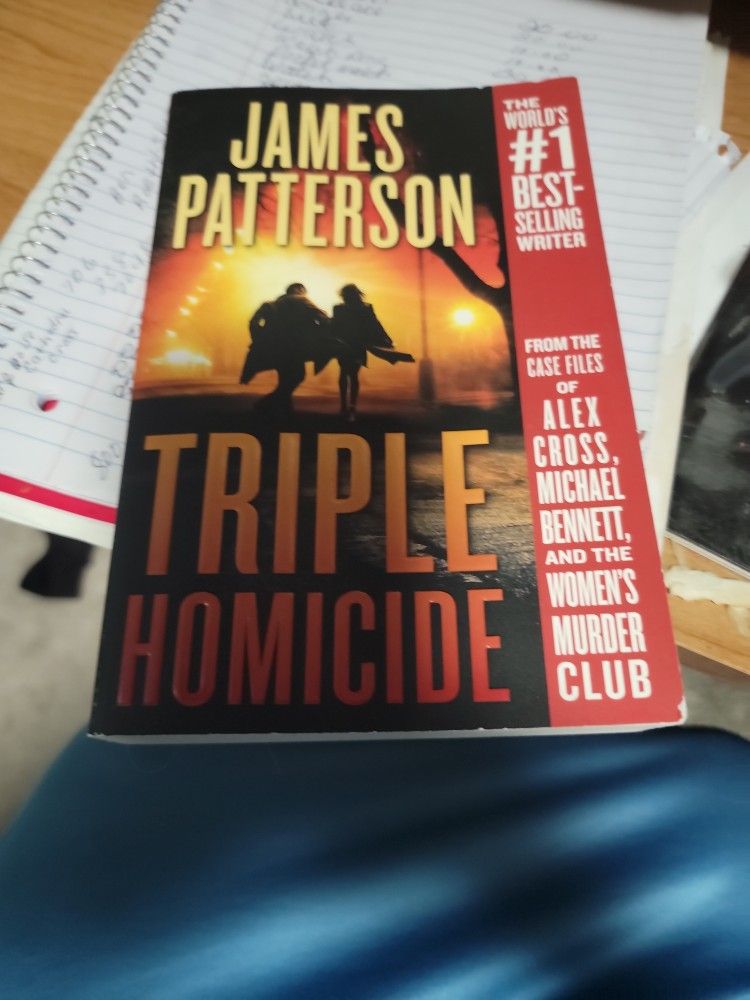 James Patterson TRIPLE Homicide Like New