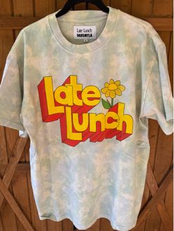 DABSMYLA Rare T-Shirt/Art "Late Lunch" XL Unisex-tie-Dye