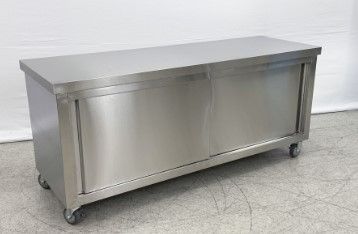 NSF 72in Stainless Steel Work Prep Table Cabinet HT-S-1800