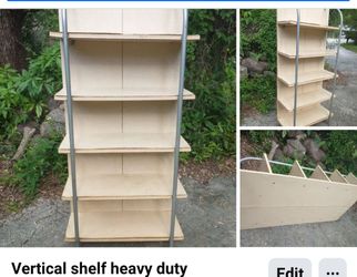 Vertical shelf