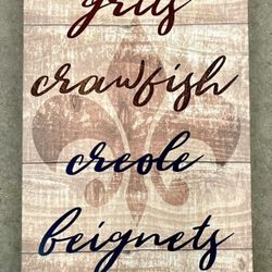 Louisiana Canvas Wall Art $30