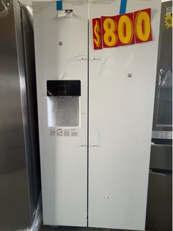 ❄️ NEW OPEN-BOX FRIGIDAIRE SIDE-BY-SIDE REFRIGERATOR – $800! ❄️
