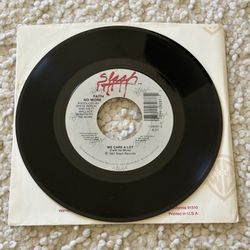 Faith No More “We Care A Lot” Vinyl 7” Single 1987 Slash Records Pristine Like New Collector’s Copy Rare Alternative Rock. 