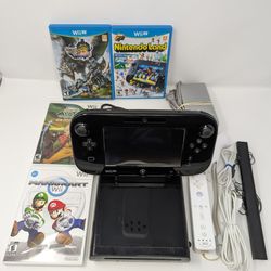 Nintendo Wii U Bundle with 4 Games