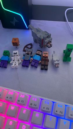 lego minecraft minifigures