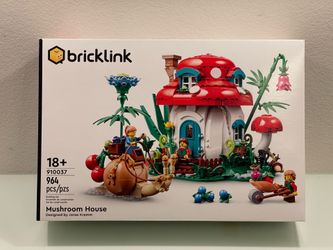 Lego 910037 Bricklink Mushroom House New and Sealed